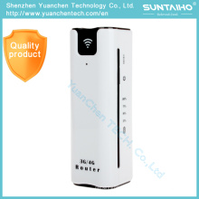 2200mAh Power Bank Extend Charger 3G WiFi Router Routeur with SIM TF Card Slot